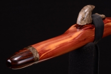 Eastern Red Cedar Native American Flute, Minor, High D-5, #G12B